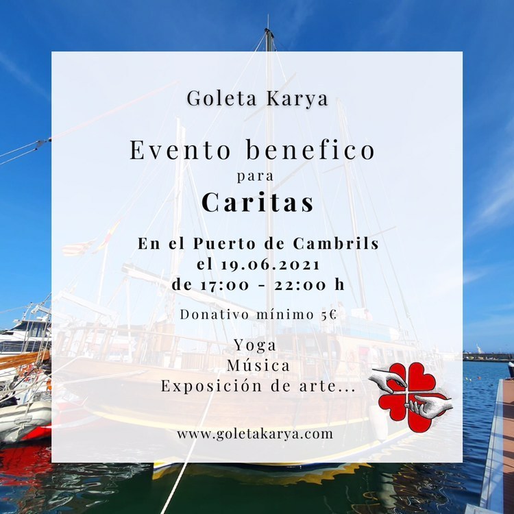 Goleta Karya - Yoga Onboard for CARITAS